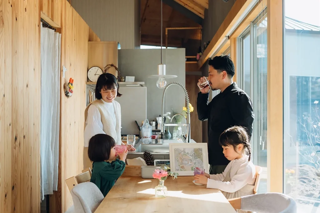 お家と一緒に育っていく